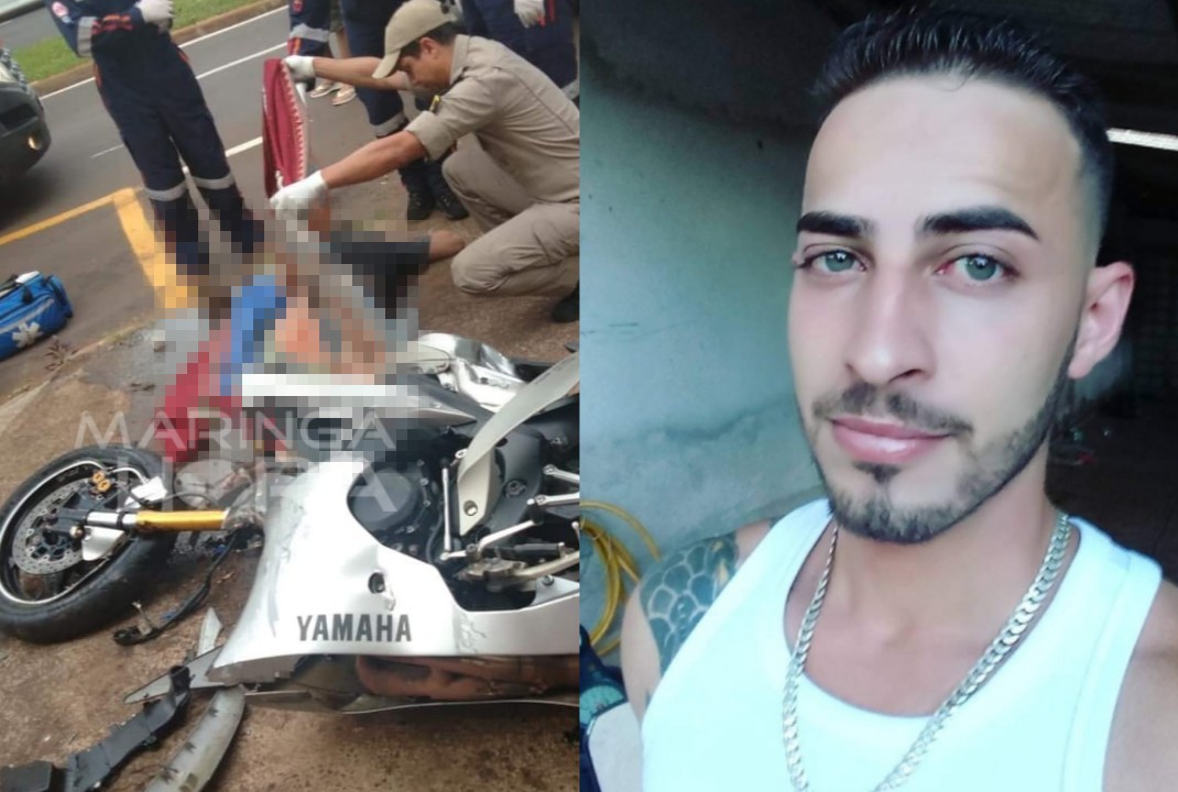 foto de Jovem pega moto emprestada e morre em acidente em Maringá