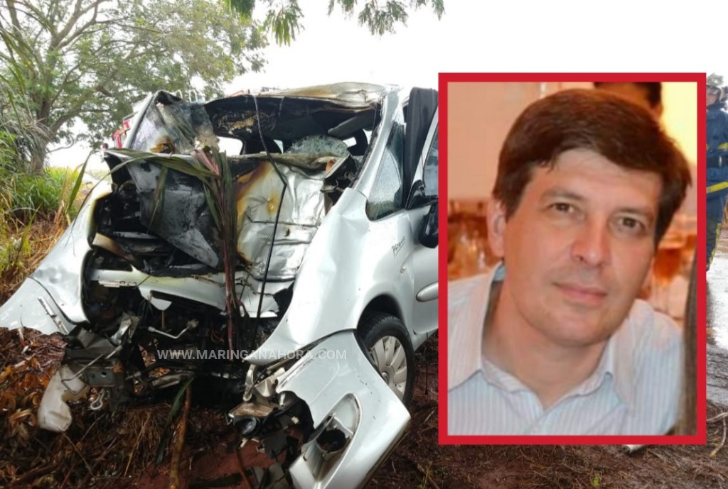 foto de Professor maringaense morre de acidente na rodovia entre Doutor Camargo e Ivatuba