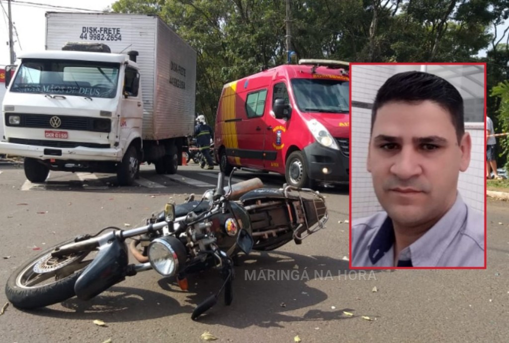 foto de Óbito - Morre no hospital motociclista que bateu em caminhão ontem a tarde 