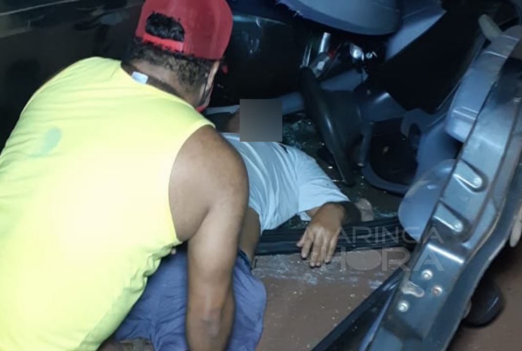 foto de Capotamento entre Iguatemi e Maringá deixa uma pessoa ferida