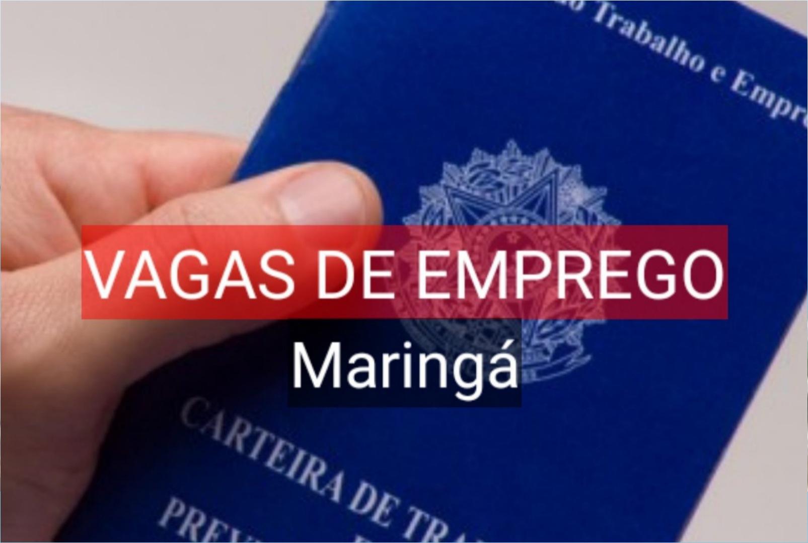 foto de Maringá tem 558 vagas de emprego abertas na Agência do Trabalhador
