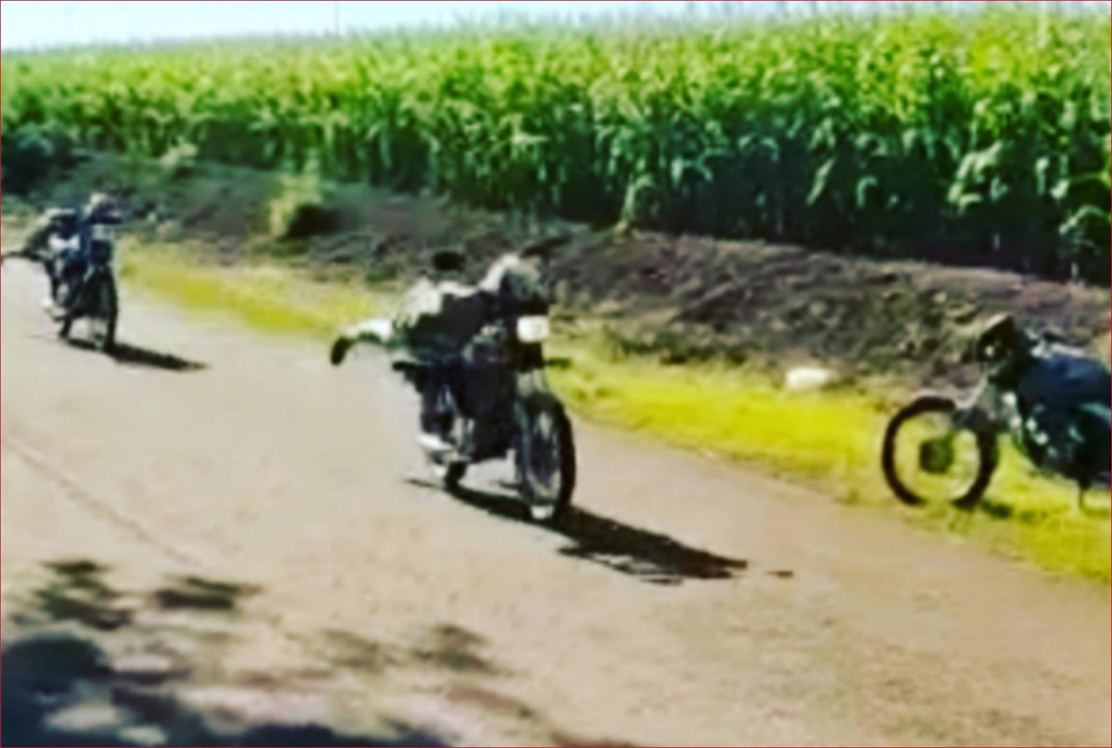 foto de Vídeo mostra exato momento de racha entre motociclistas que terminou em acidente