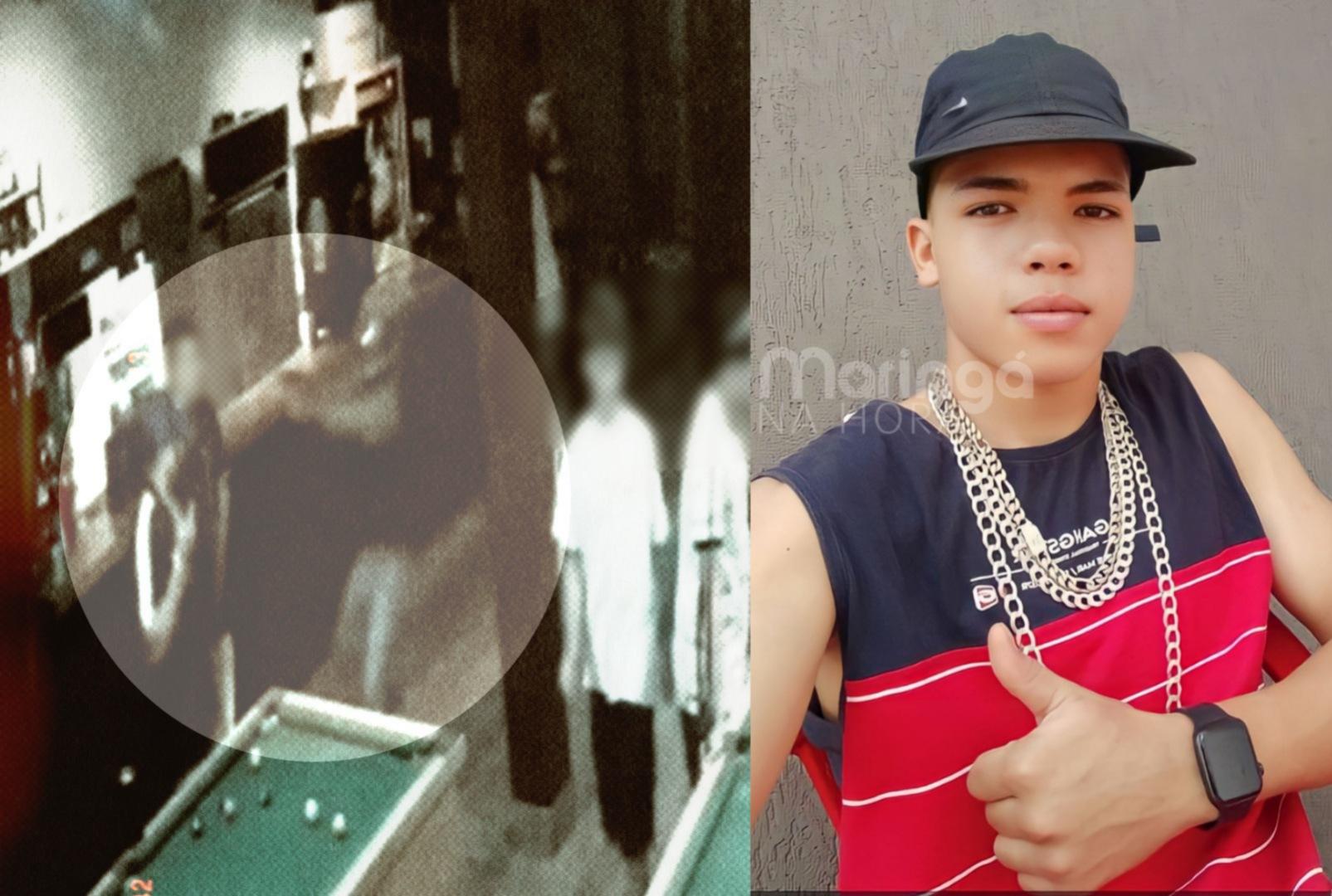 foto de Vídeo mostra jovem sendo executado enquanto jogava sinuca em Maringá 