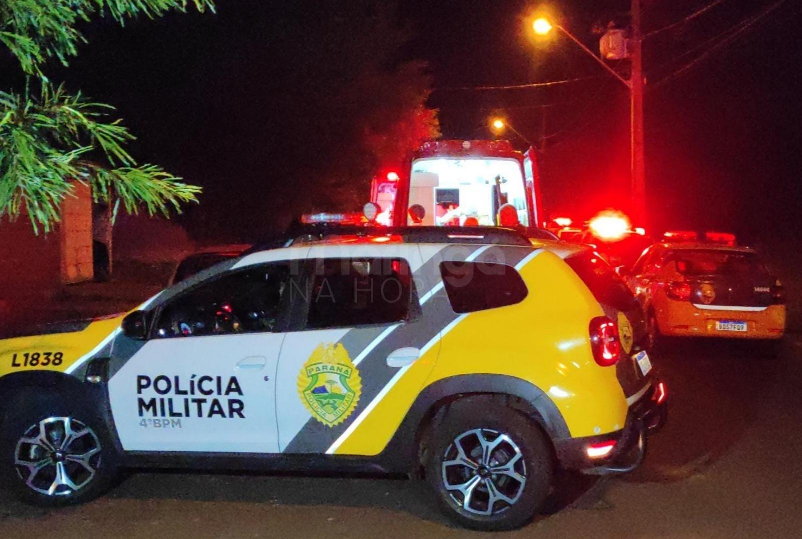 Quatro pessoas são baleadas durante atentado a tiros em Maringá