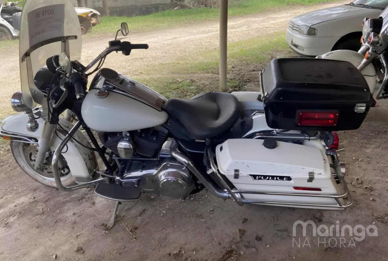 foto de Harley Davidson é destaque em leilão de veículos no Paraná com lance inicial de R$ 21.433,30