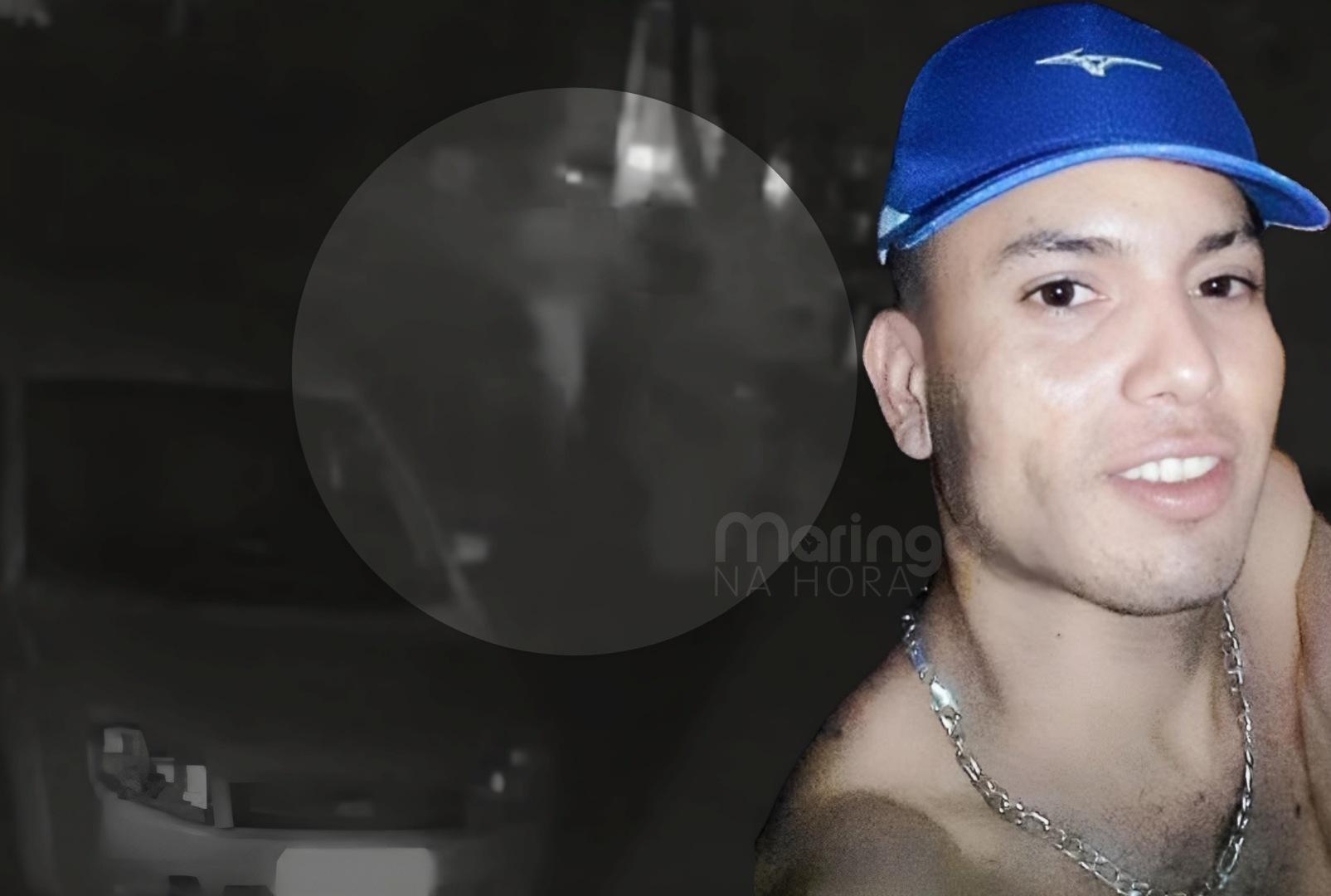foto de Vídeo mostra exato momento que a rapaz é perseguido e morto a tiros