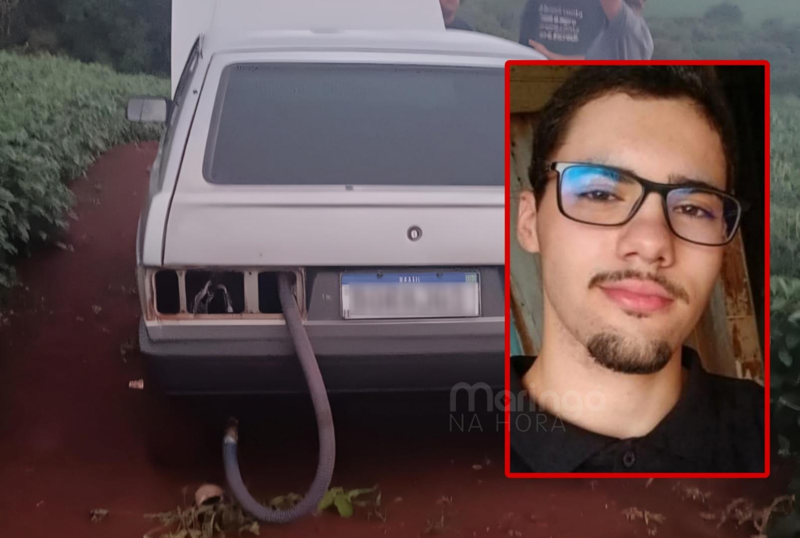 foto de Jovem que estava desaparecido é encontrado morto dentro do carro