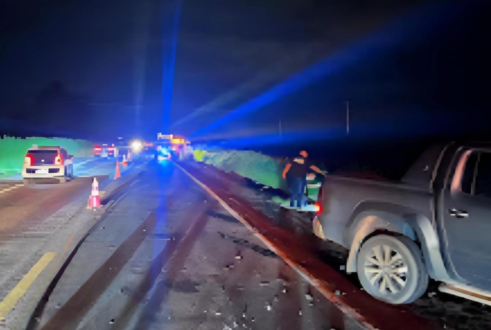 foto de Colisão entre moto e camionete resulta em uma morte na BR-376