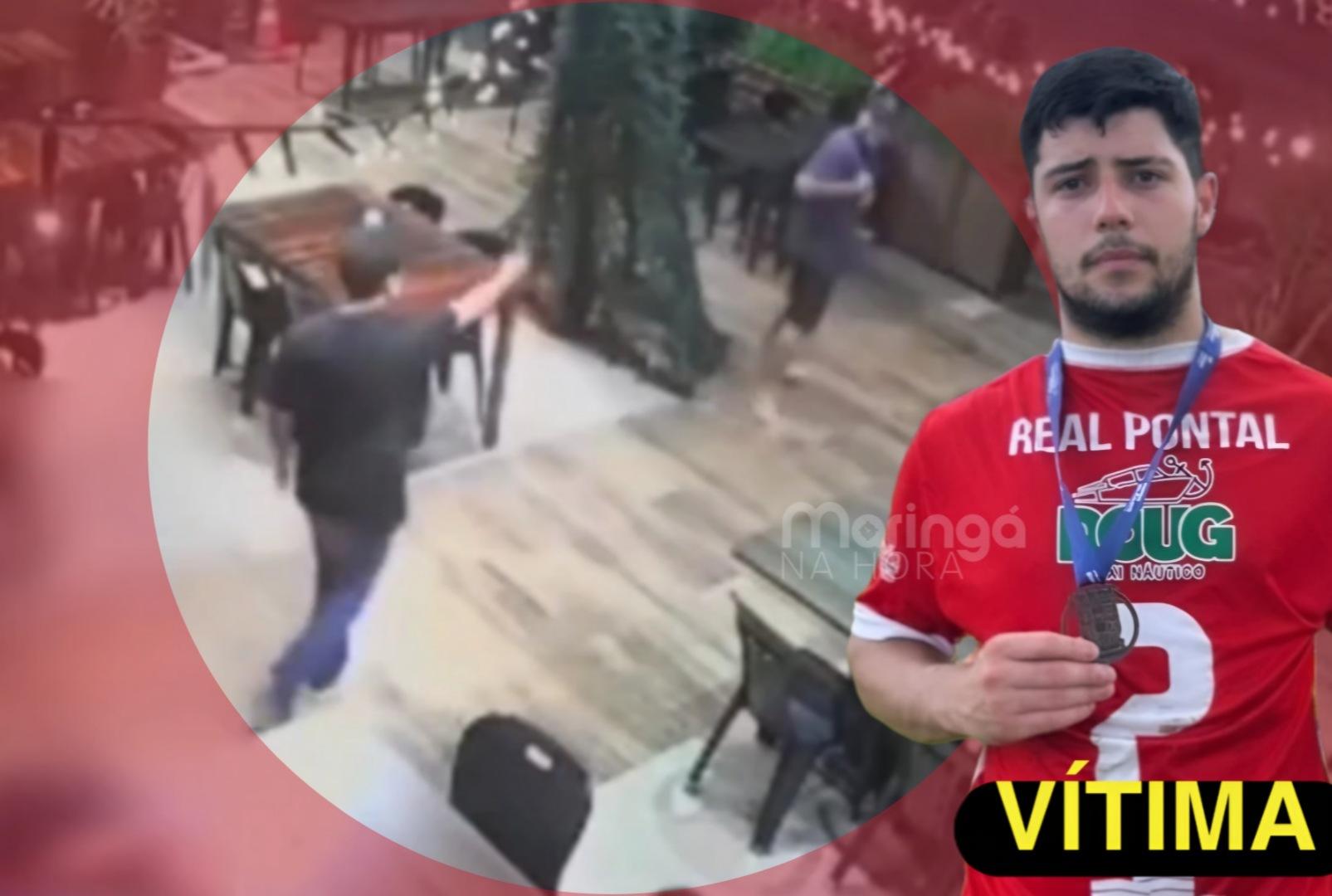 foto de Vídeo mostra momento em que gerente mata funcionário em pizzaria