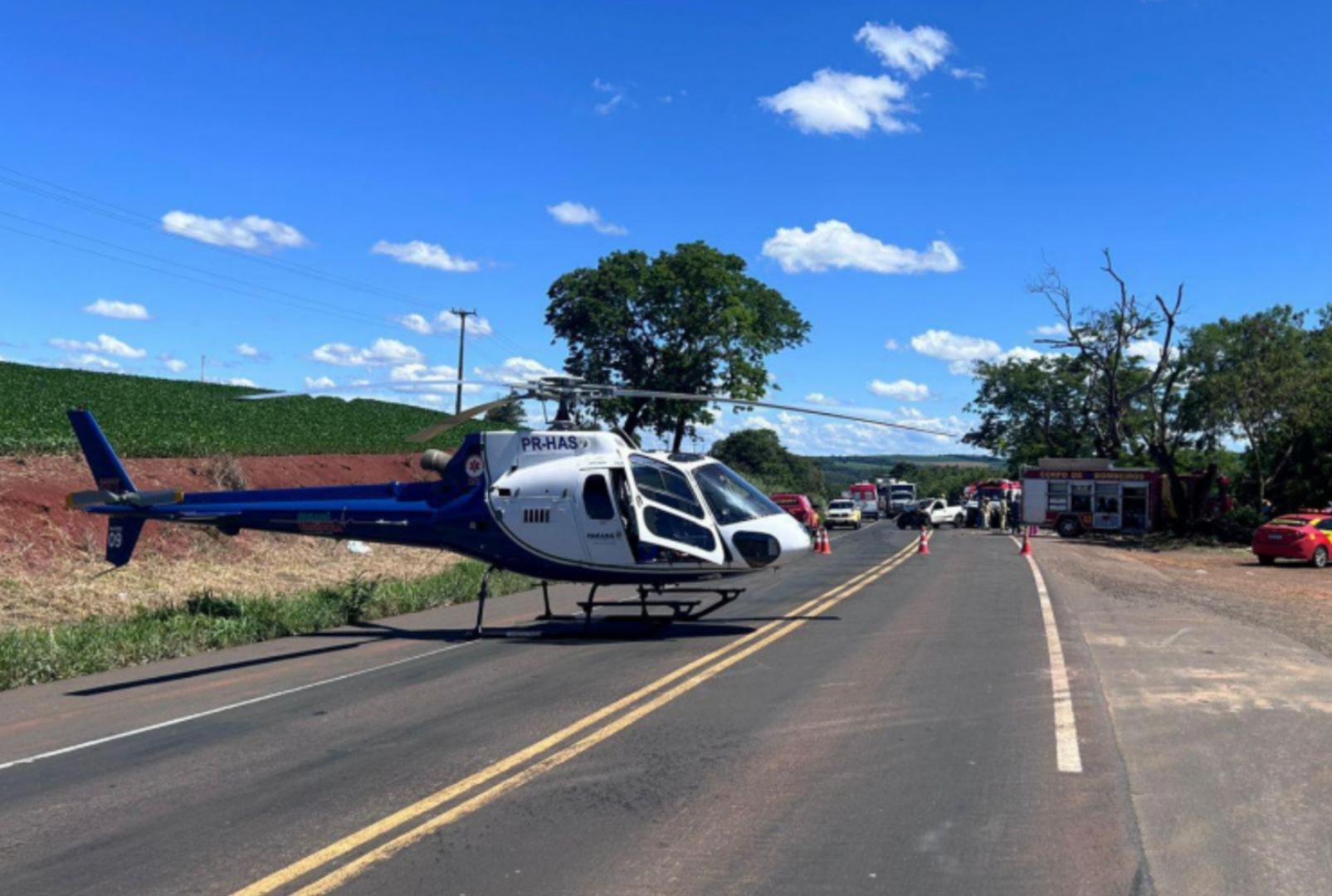foto de Transfusão de sangue imediata no local do acidente salvou vida de criança de 5 anos