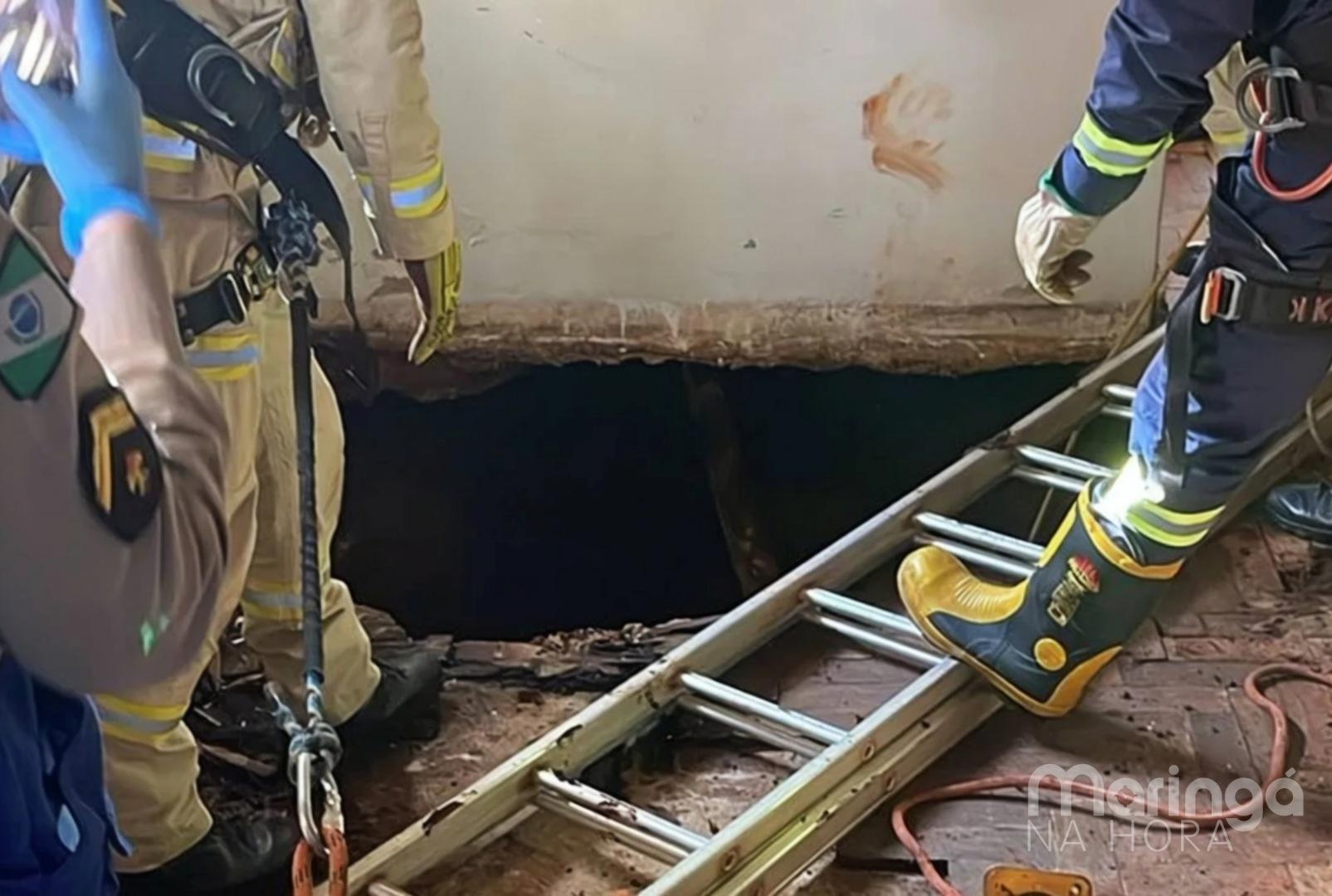 foto de Mãe e filha morrem ao cair em fossa após piso de cozinha ceder no Paraná