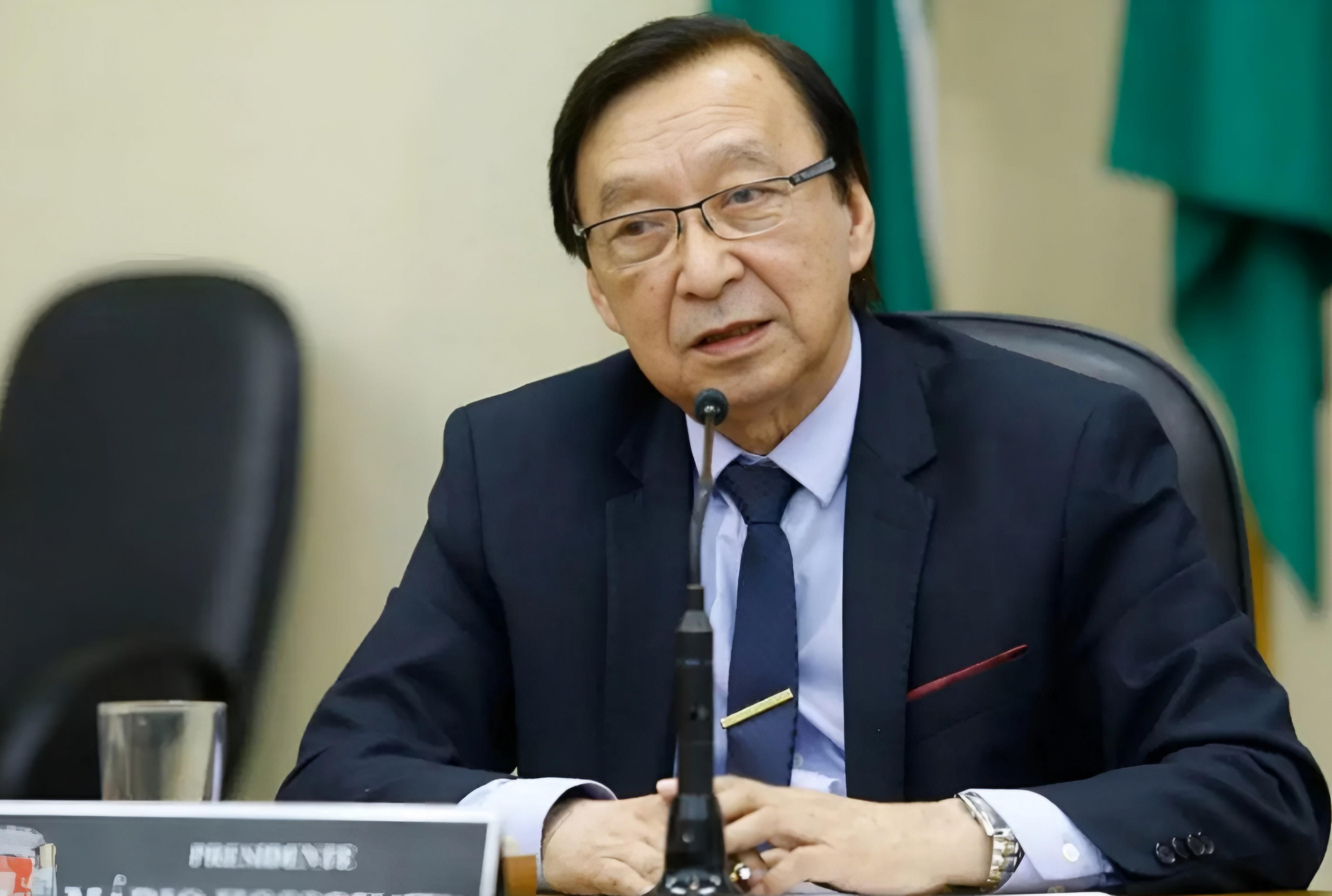 foto de Mario Hossokawa é eleito presidente da Câmara Municipal de Maringá