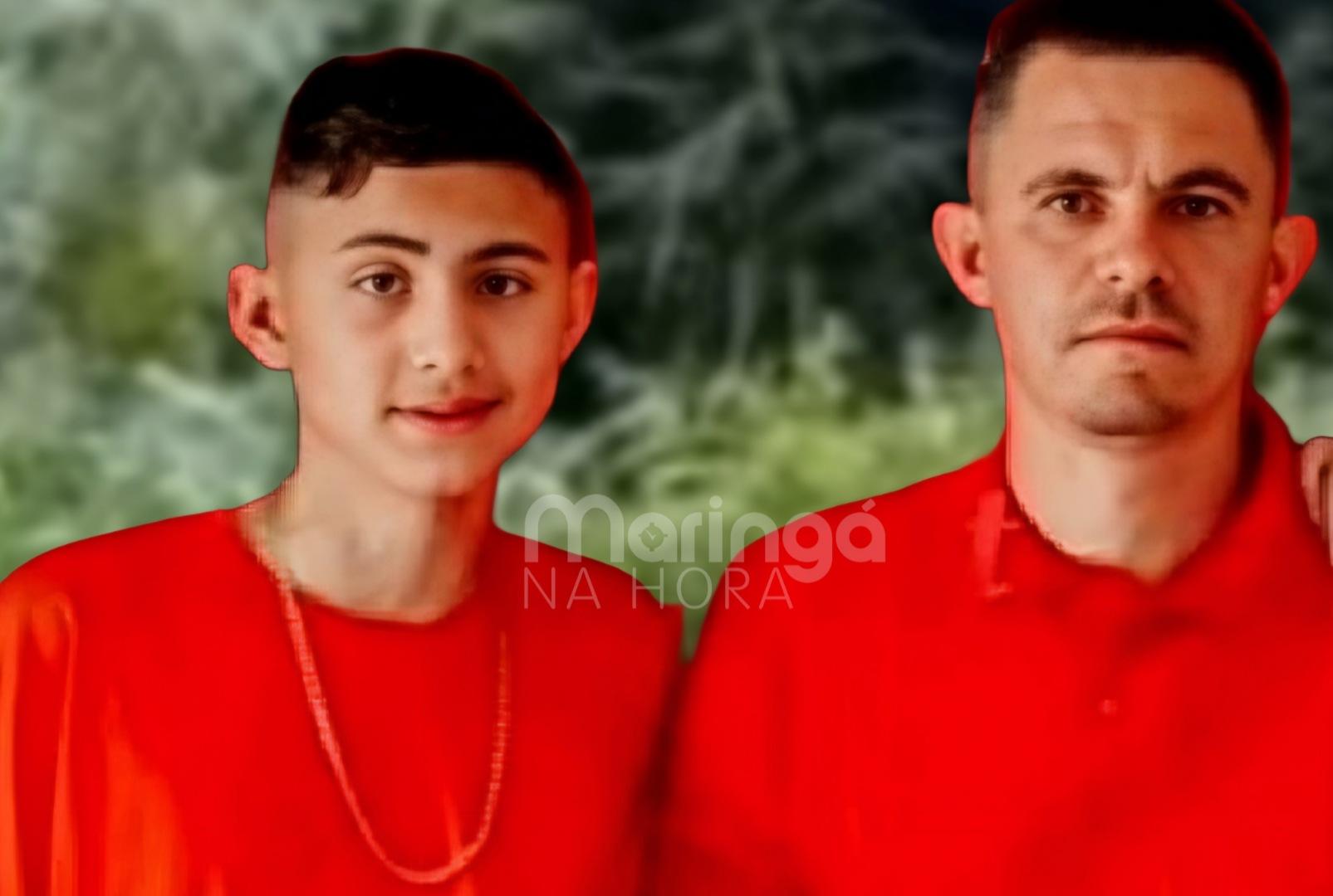 foto de Pai e filho que se afogaram no litoral do Paraná morrem no hospital