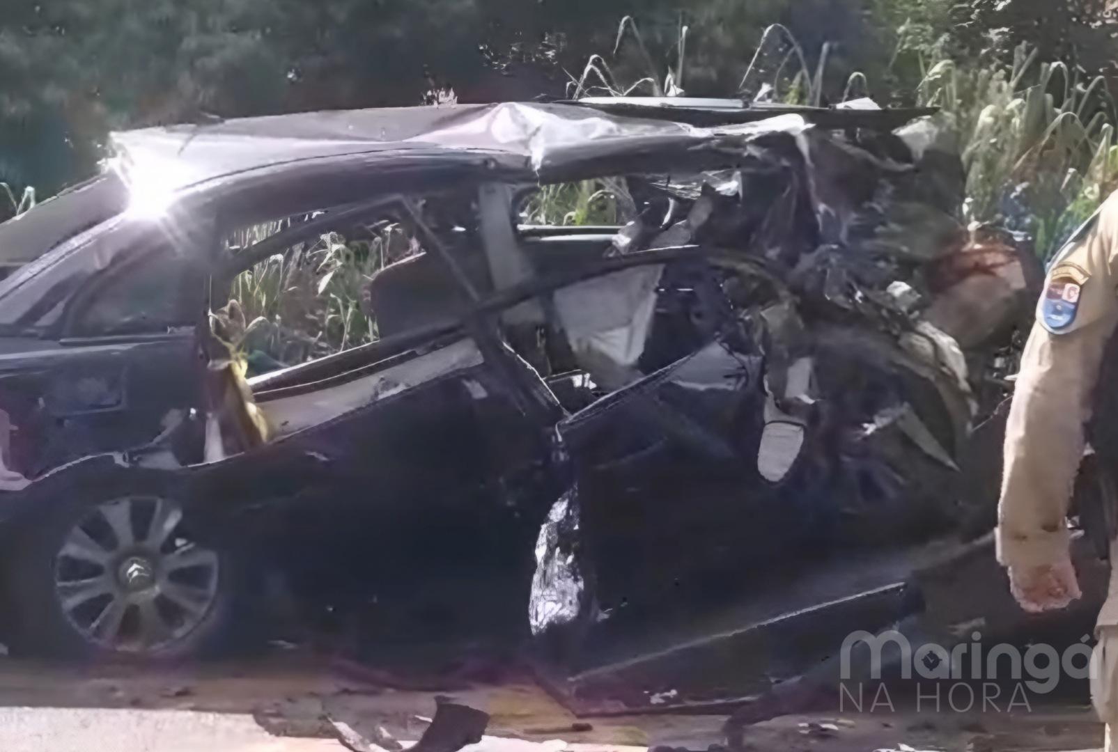 foto de Grave acidente na PR-323 deixa dois mortos e vários feridos