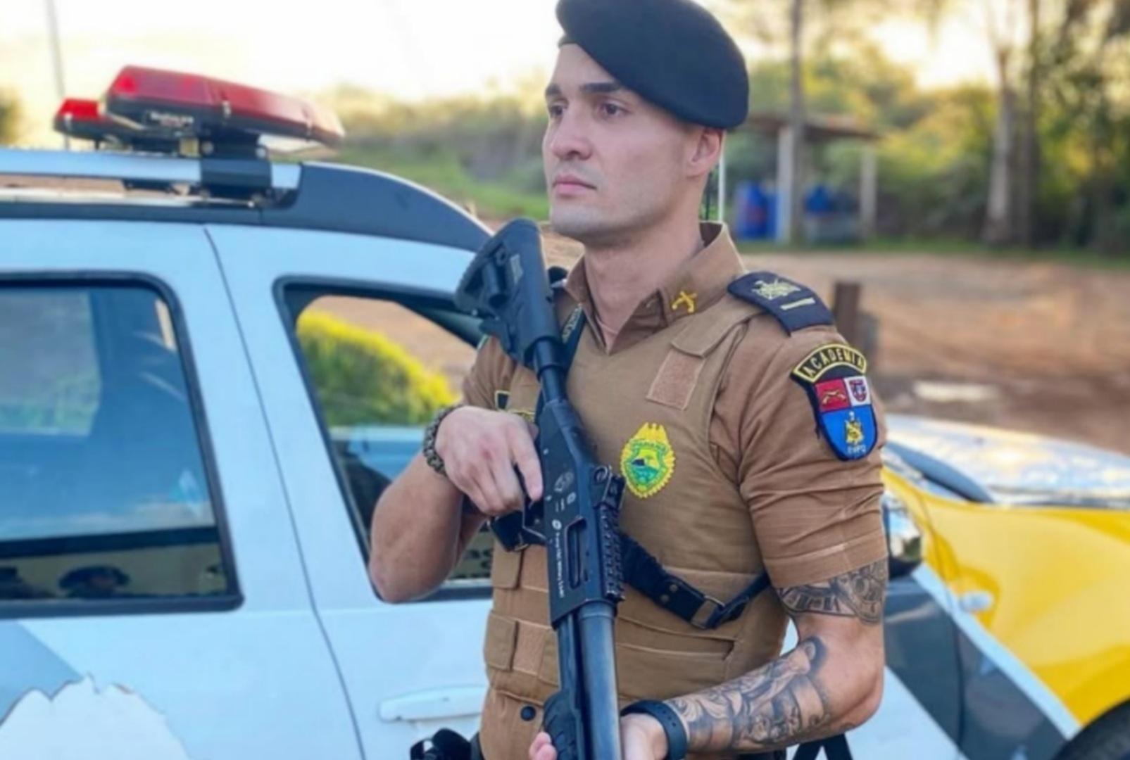 foto de Tenente da PM morre ao sofrer acidente de moto durante tarde no Paraná