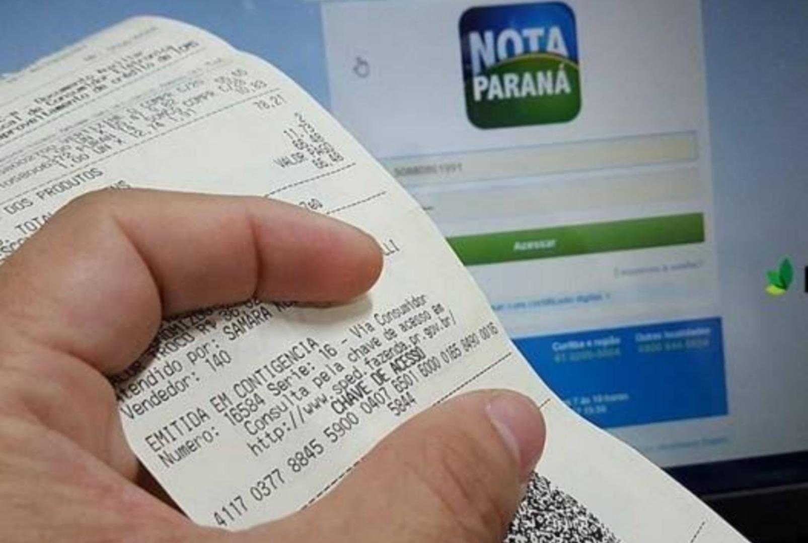 foto de Já viu a conta? Nota Paraná entrega prêmios de R$ 1.000 a moradores de 37 municípios