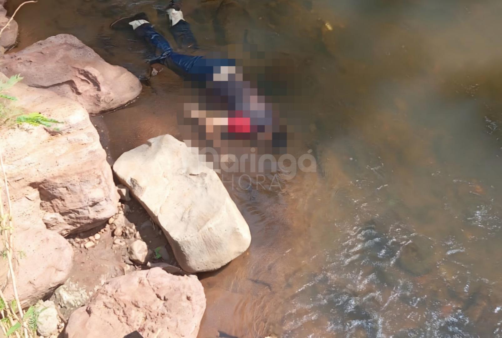 foto de Corpo de homem encontrado em córrego da região