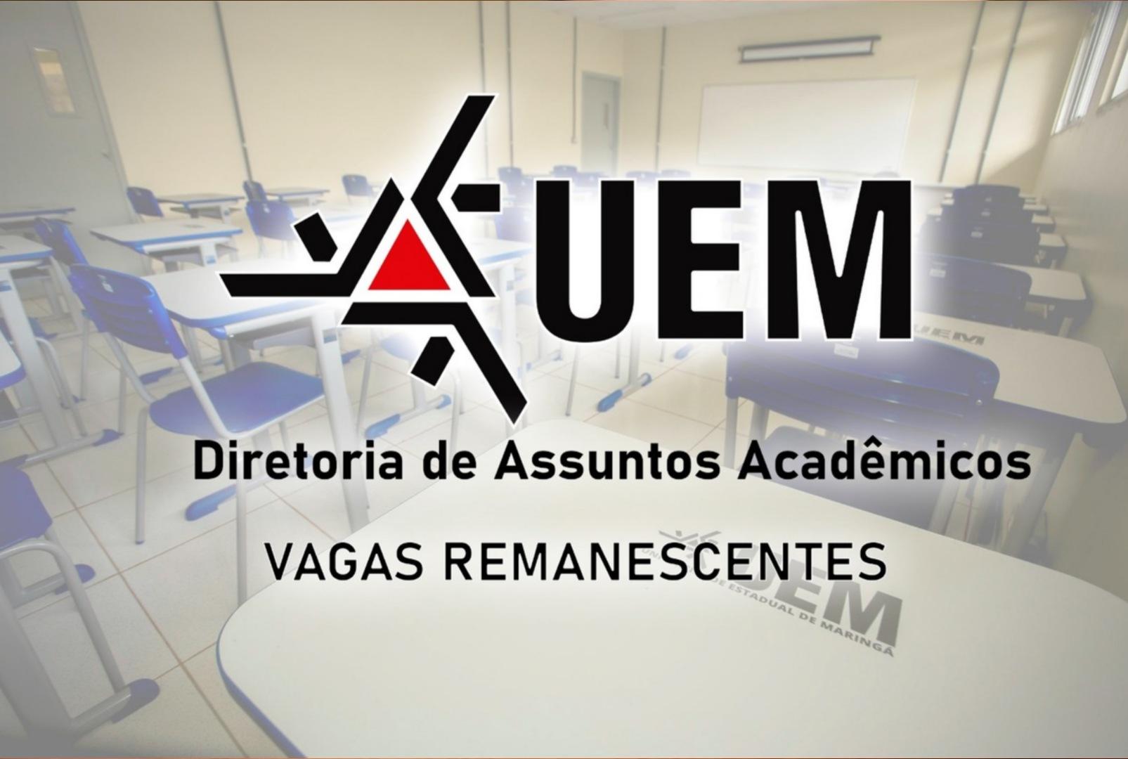 foto de UEM divulga 2ª etapa do processo de vagas remanescentes da graduação