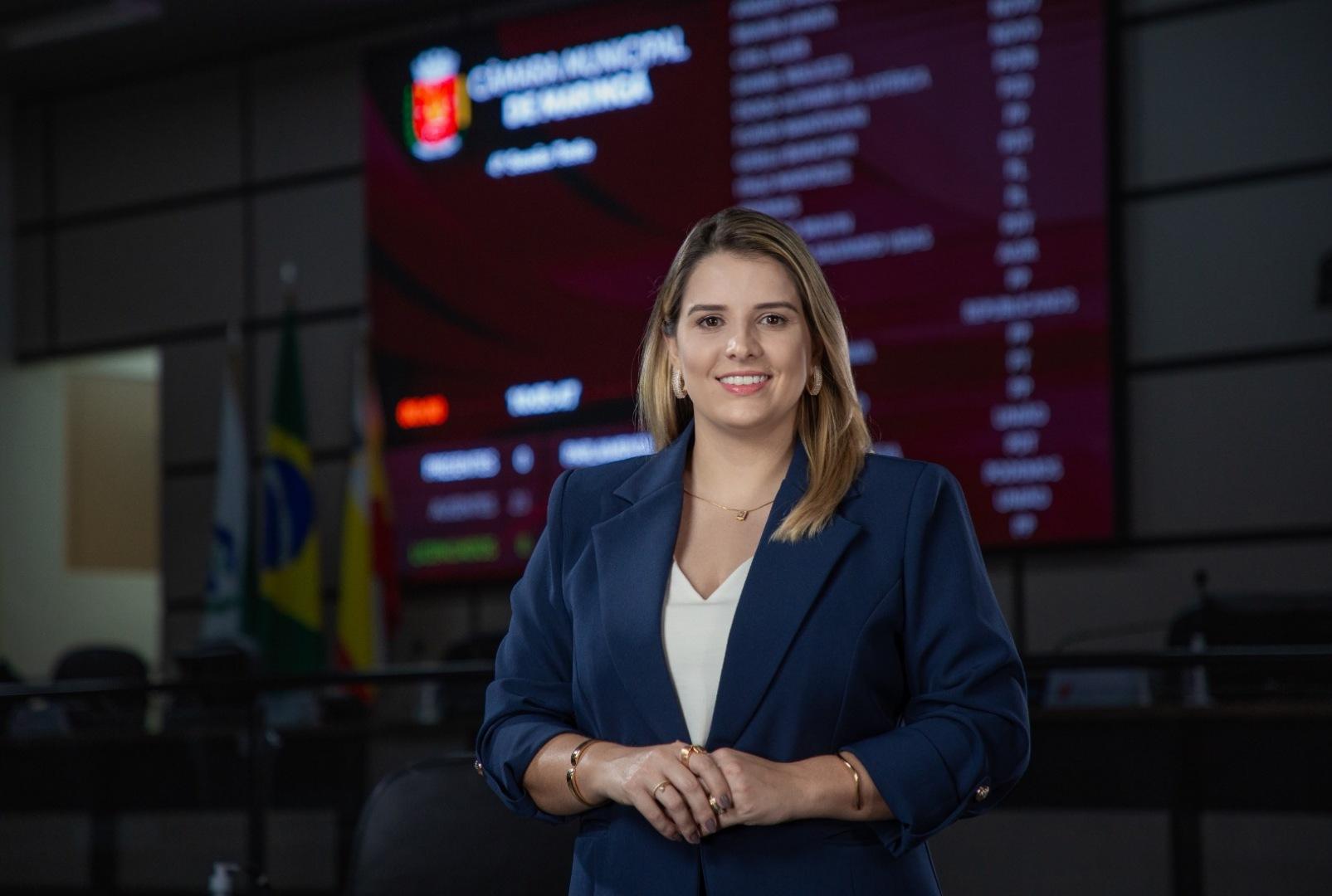 foto de Majô Capdboscq é eleita presidente da Câmara de Maringá para o biênio 2025-2026