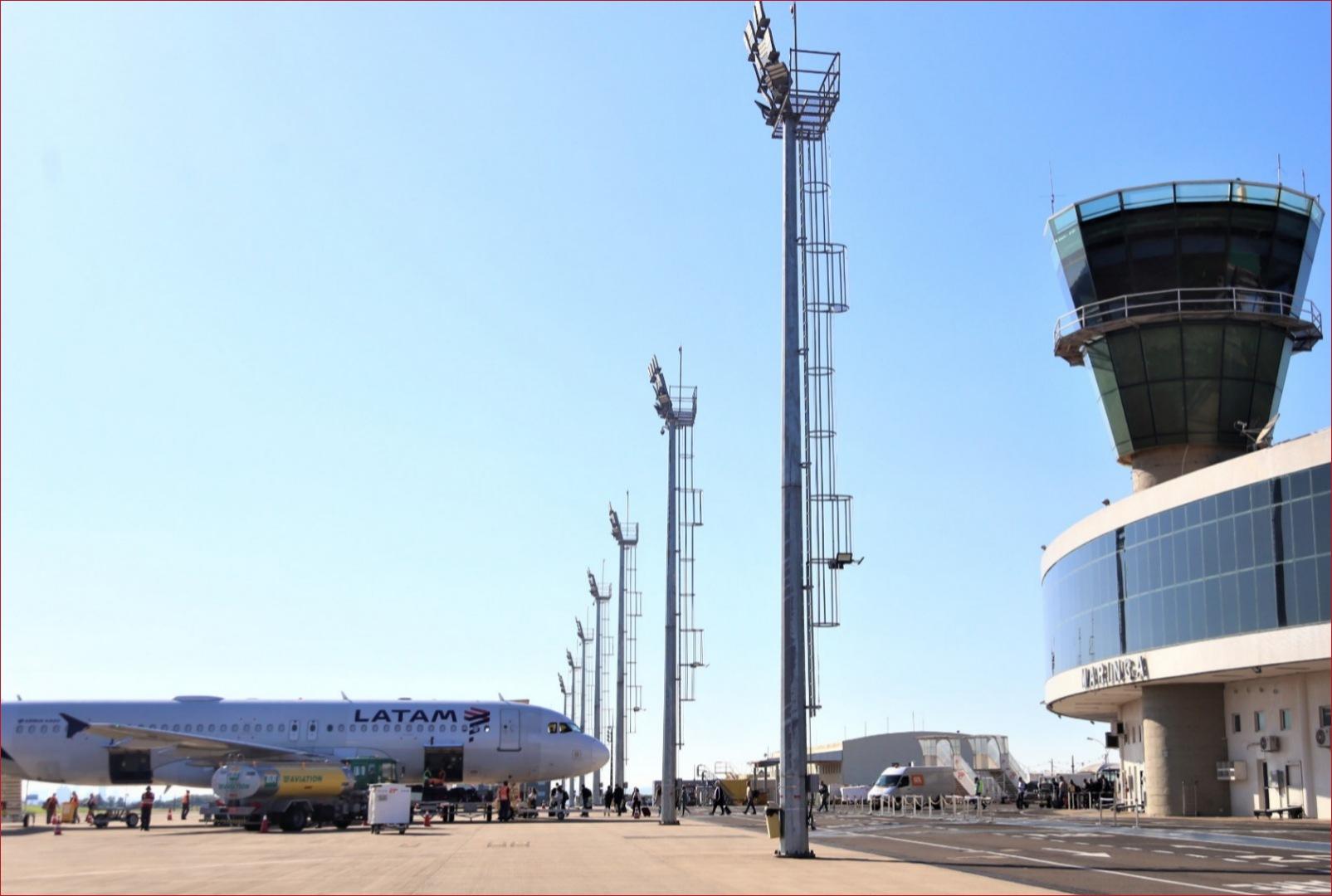 foto de Com aumento no fluxo de passageiros, Aeroporto de Maringá passa a ter novo voo diário e direto para Guarulhos