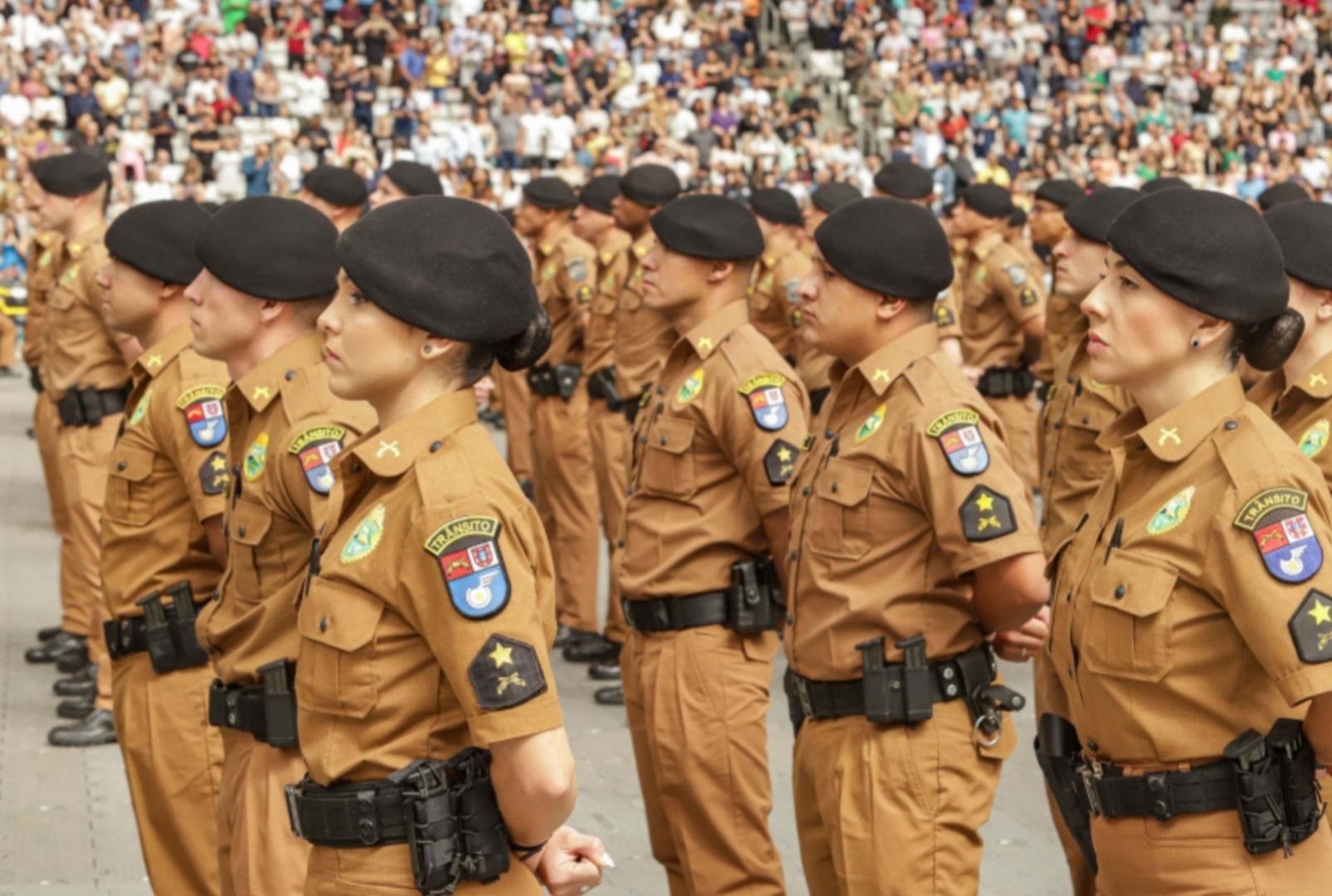foto de Editais publicados: Paraná abre concursos para contratar 2 mil policiais militares e 600 bombeiros