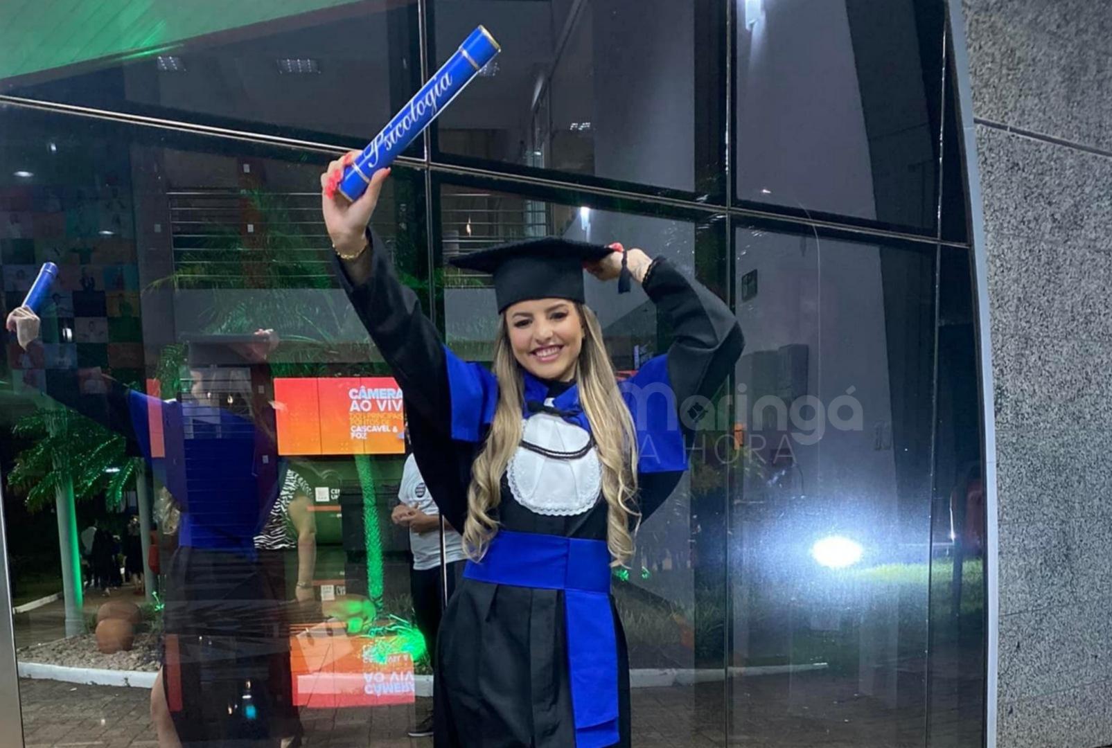 foto de Jovem formada em psicologia morre em acidente na PR-317