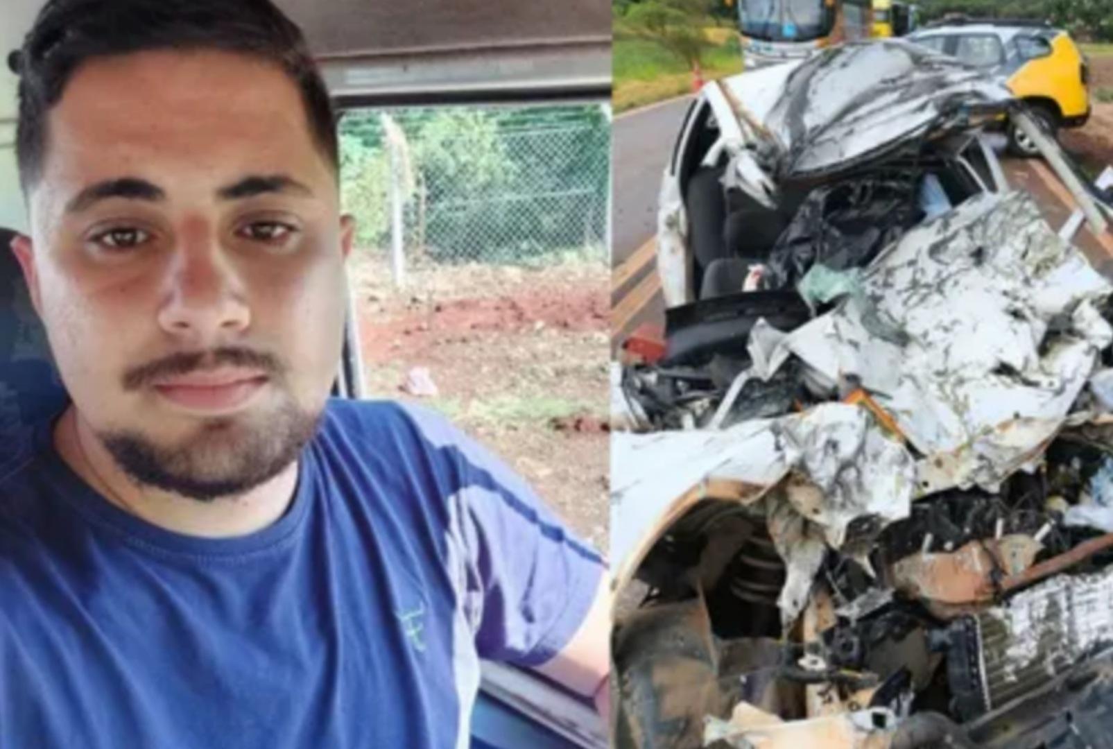foto de Acidente entre ônibus e carro deixa uma pessoa morta na região