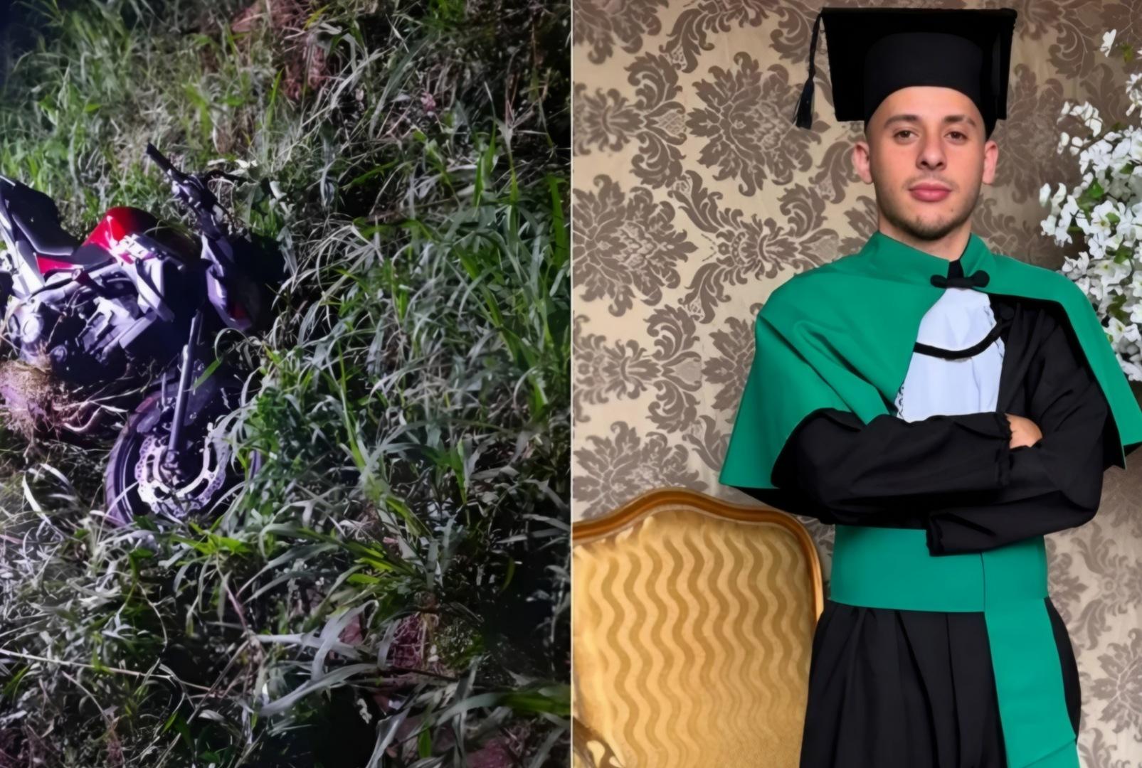 foto de Jovem recém formado em Educação Física morre em acidente no PR
