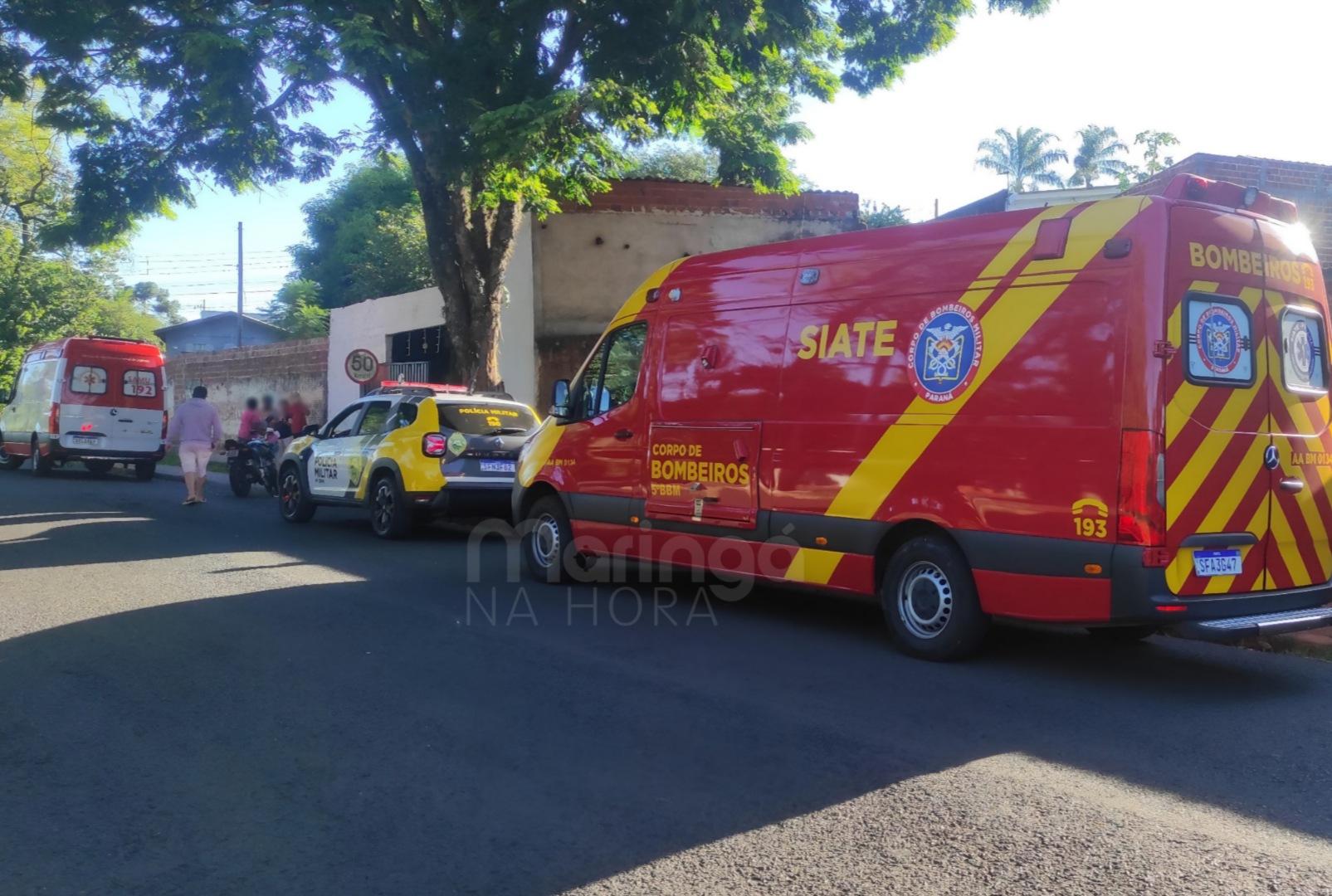 foto de Mulher acaba esfaqueada e homem preso em Maringá