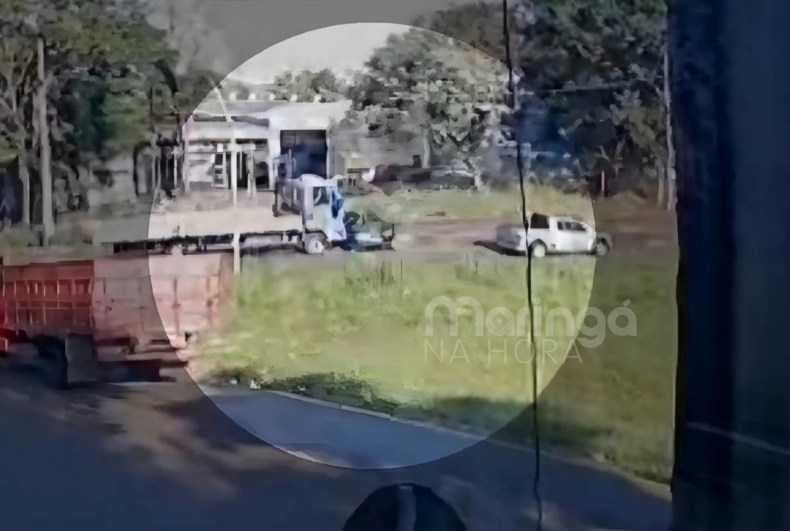 Vídeo mostra o momento exato de acidente que matou duas pessoas em Maringá