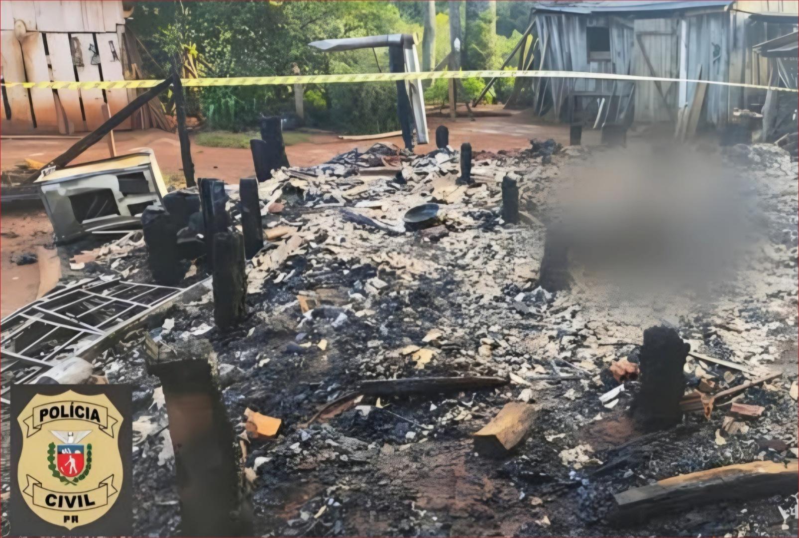 foto de Idoso e quatro cachorros morrem carbonizados após incêndio em residência