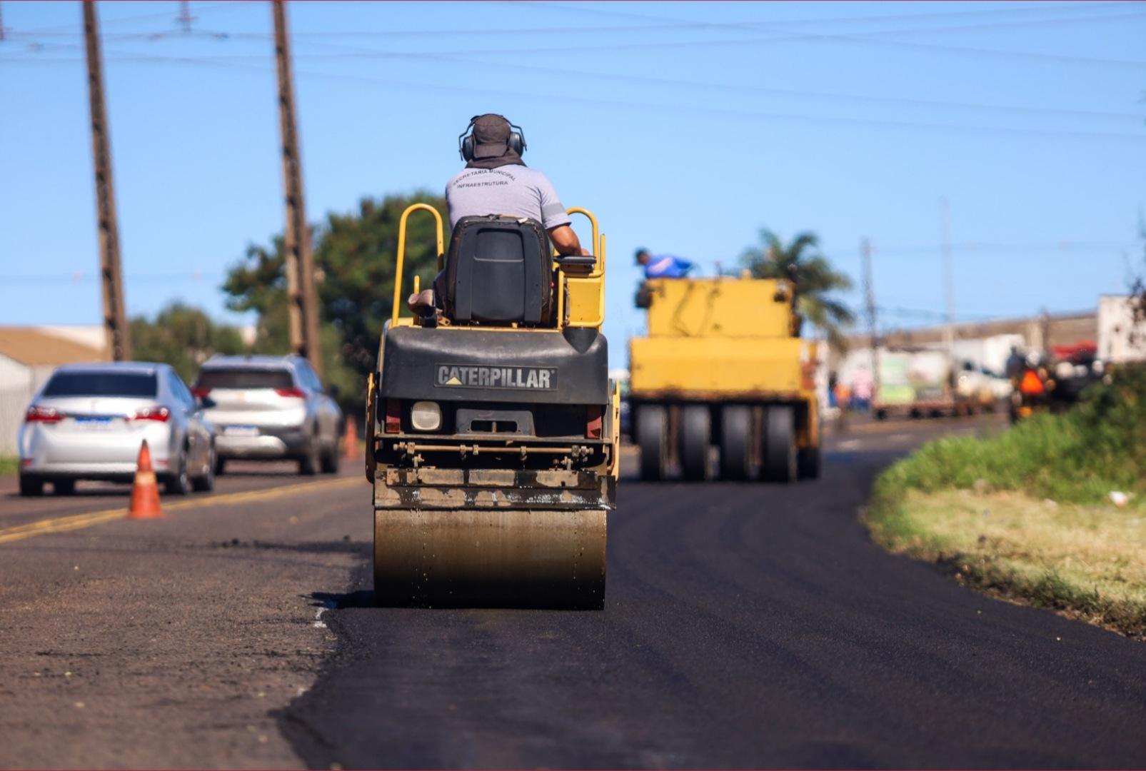 foto de Prefeitura segue com operação de manutenção asfáltica no Contorno Sul