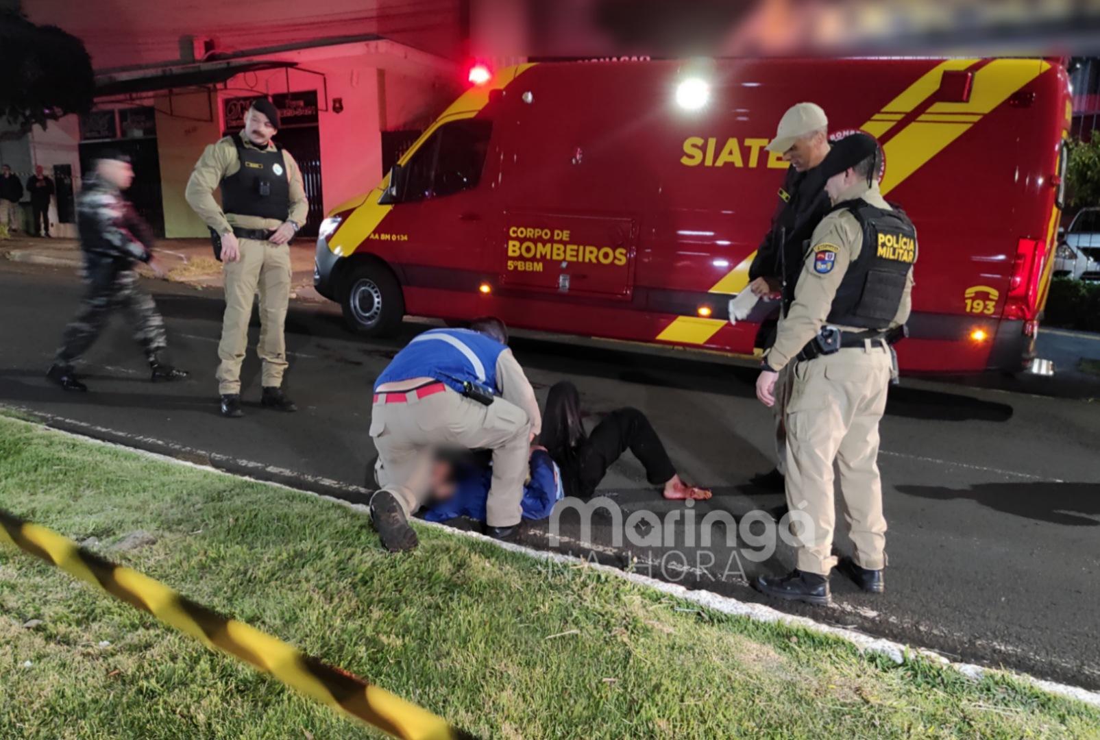 Homem baleado pela PM morre no hospital após resistir à abordagem em Maringá