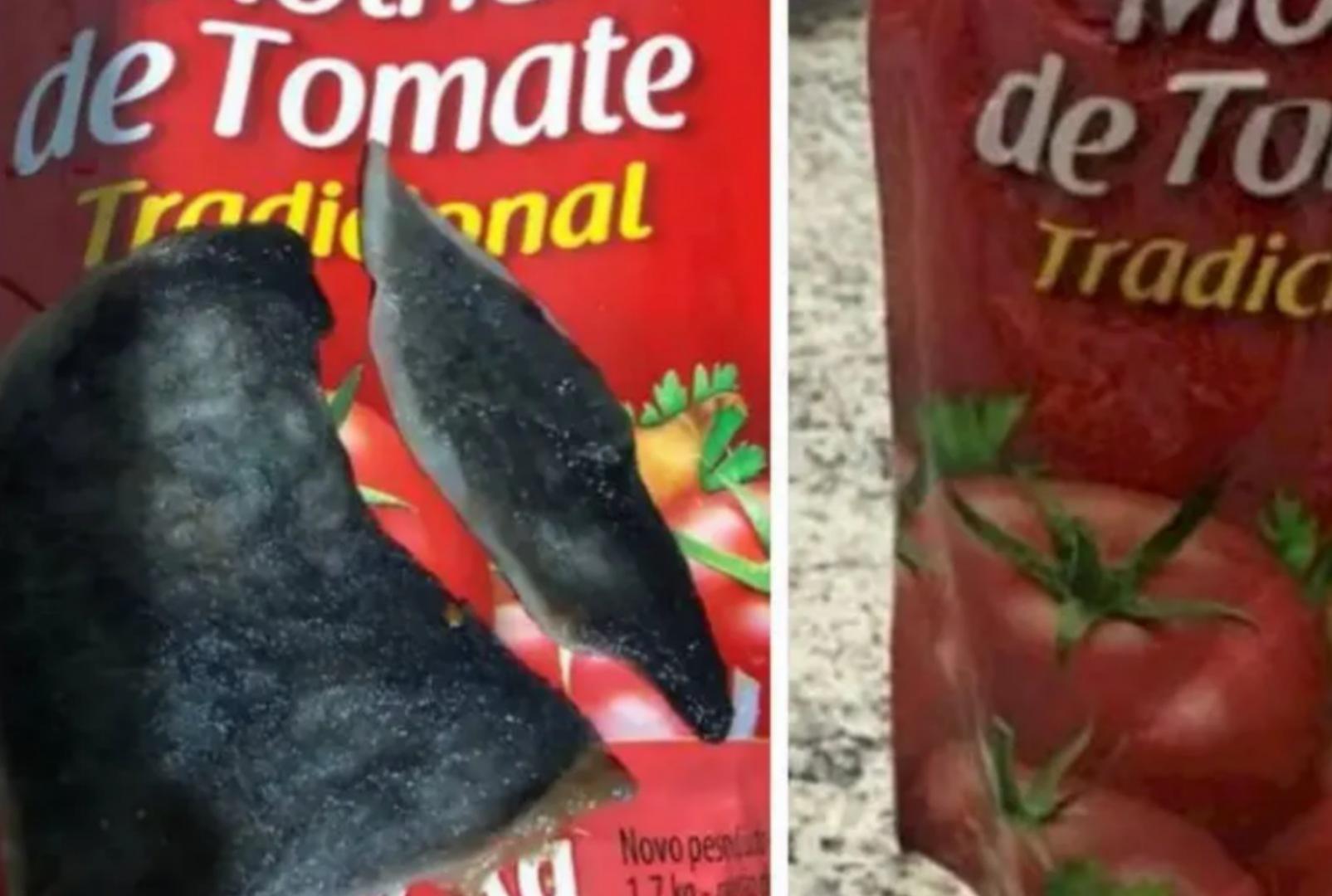 foto de Homem encontra surpresa nojenta em molho de tomate e será indenizado