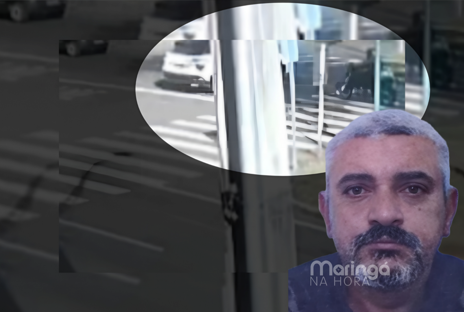 foto de Câmera registra acidente que matou motociclista em Maringá; vítima seguia para o trabalho