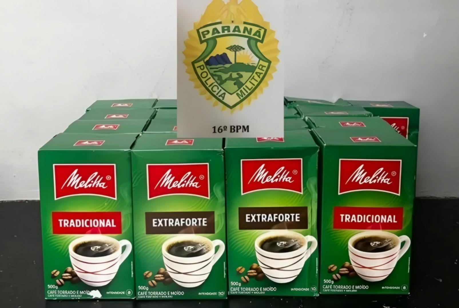 foto de Dupla é presa após furtar 17 pacotes de café em supermercado 