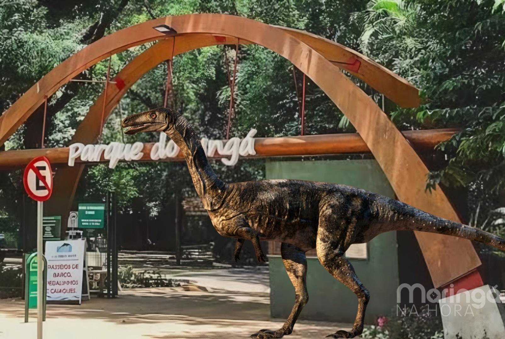 foto de Parque do Ingá recebe exposição com réplica do fóssil do primeiro dinossauro do Paraná
