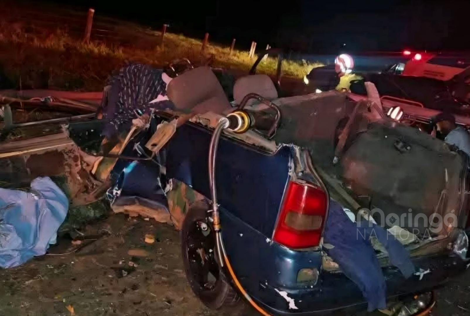 foto de Acidente grave na BR-376 resulta em uma morte e dois feridos