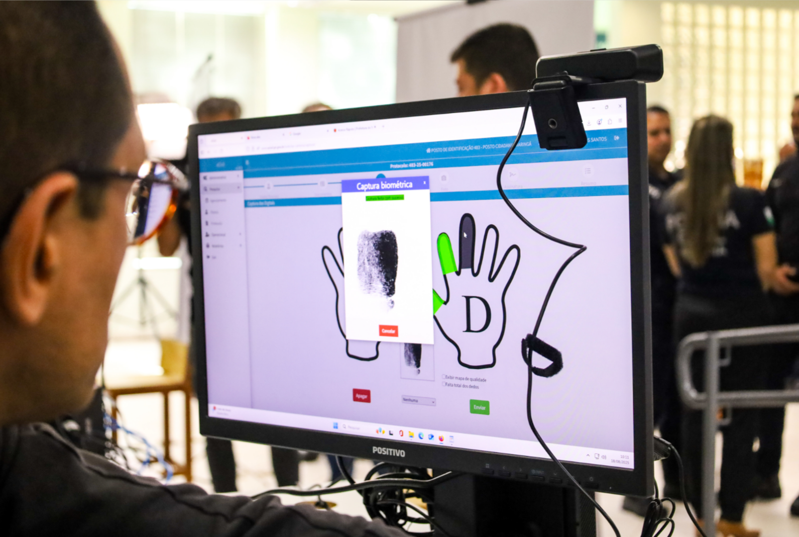 foto de Novo posto de identidade abre as portas em Maringá com 80 atendimentos por dia