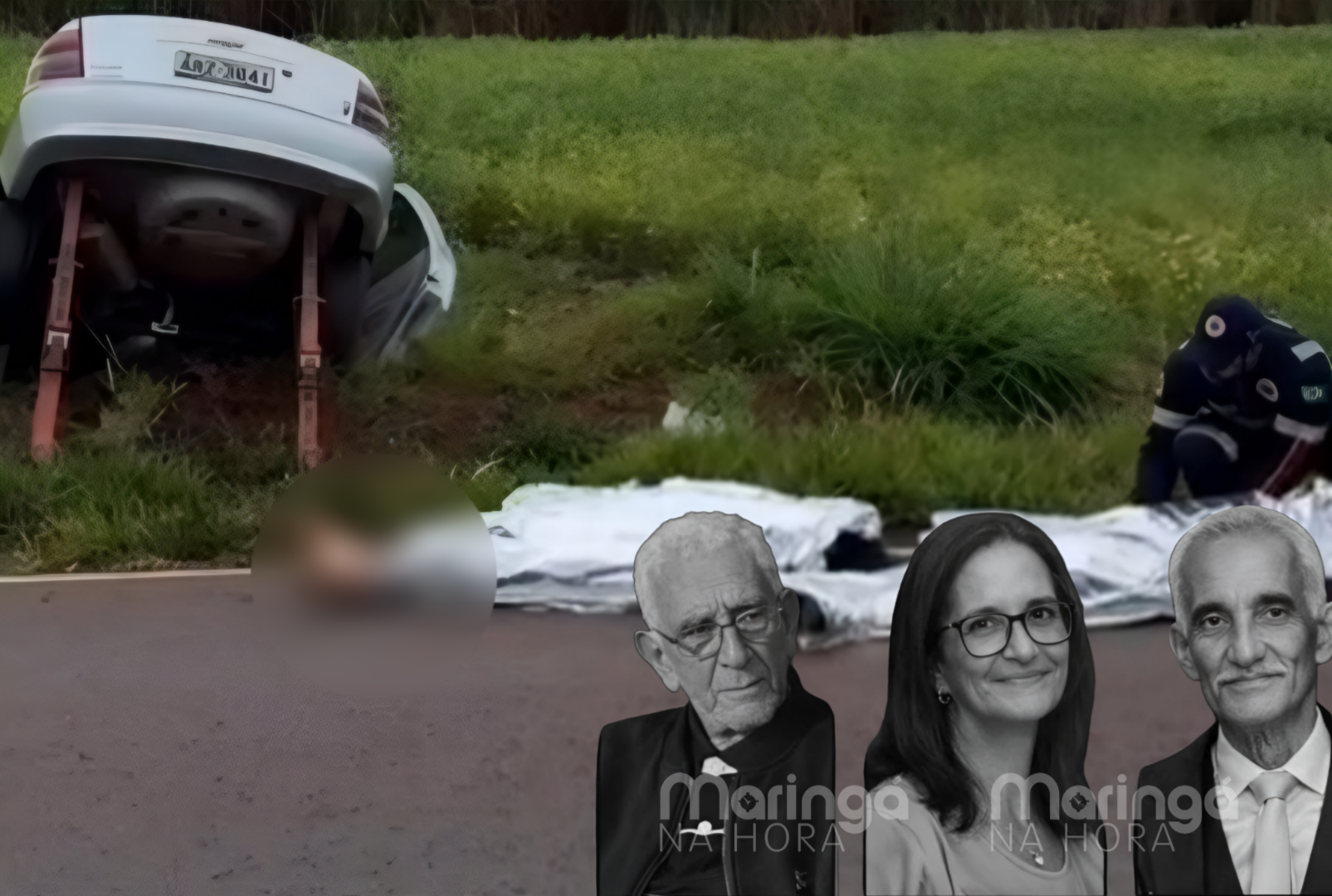 foto de Número de mortos sobe para três em grave acidente na região de Maringá