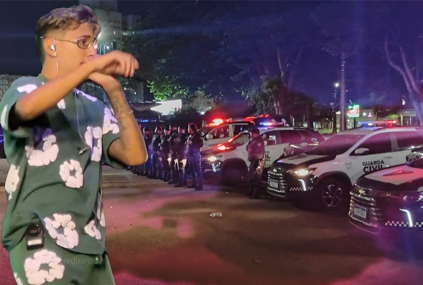 foto de Spray de pimenta é usado para conter brigas após show de MC Jacaré em Maringá