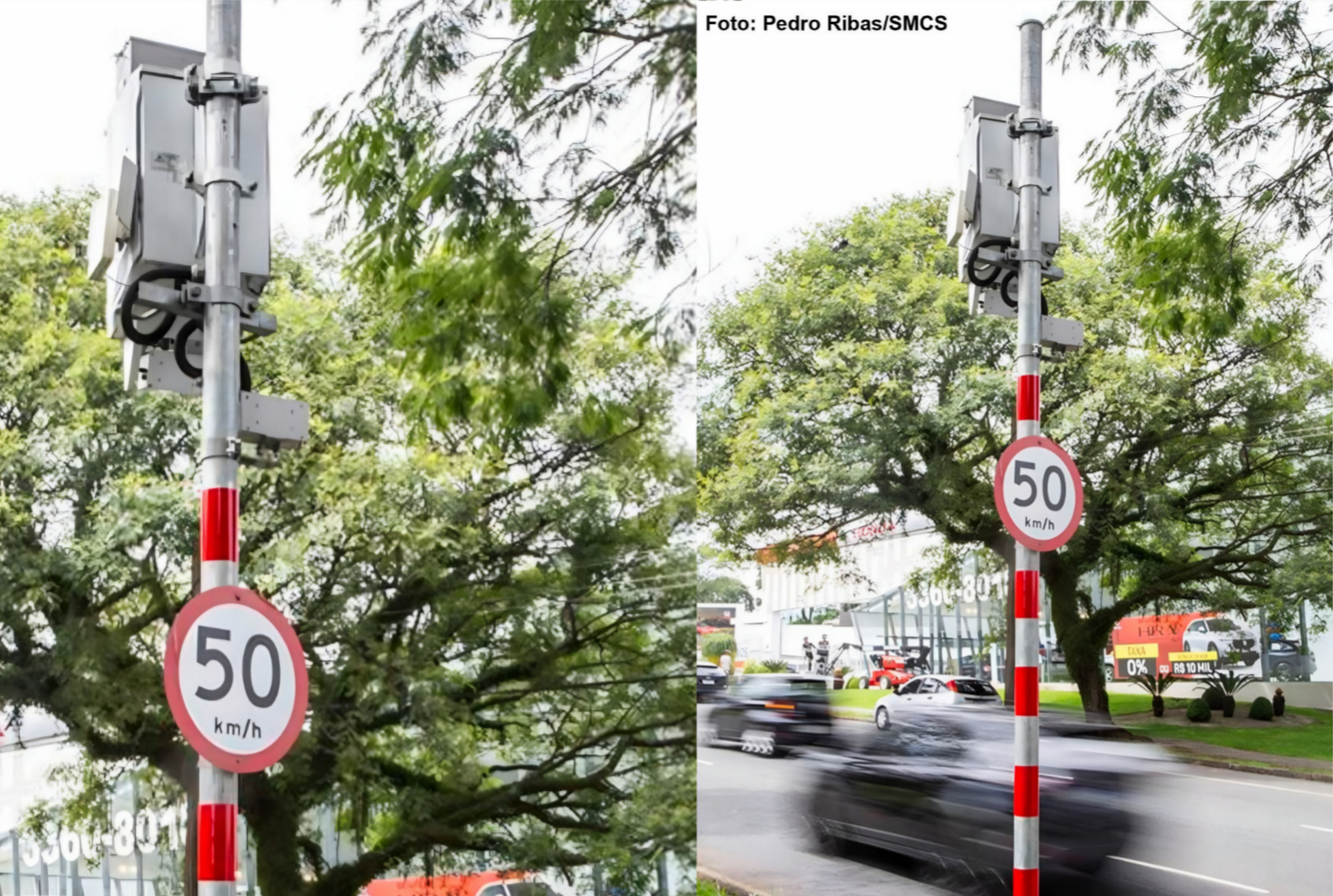 foto de Projeto quer deixar radares mais visíveis em Maringá; veja o que pode mudar no trânsito