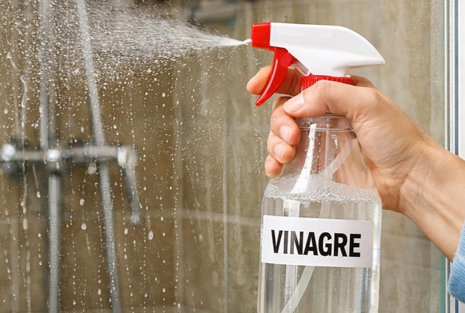 foto de Truque caseiro no banheiro: quando aplicar vinagre no box e o que ele realmente faz