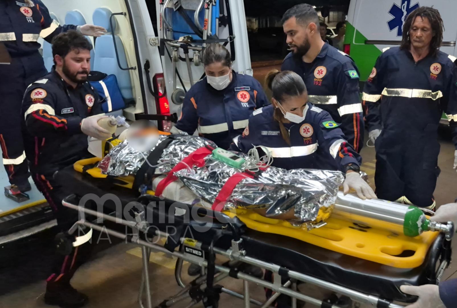 foto de Criança de 6 anos sofre traumatismo craniano e lesão abdominal grave após queda de bicicleta em Sarandi