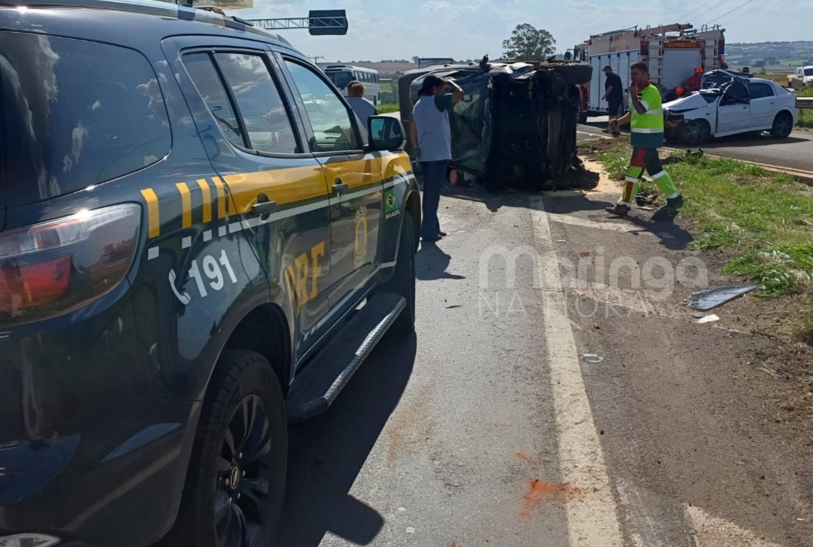 foto de Acidente grave próximo a praça de pedágio termina com homem morto na BR-376