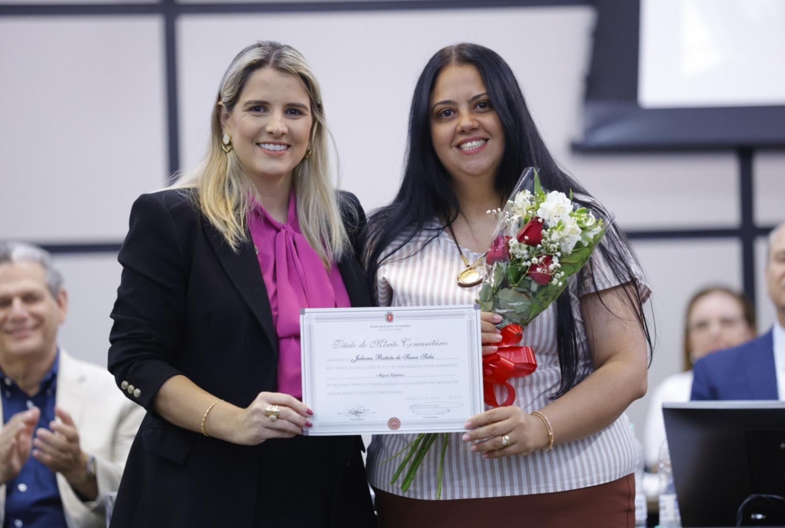 foto de Presidida por mulher, Câmara de Maringá homenageia mulheres que fazem a diferença na cidade