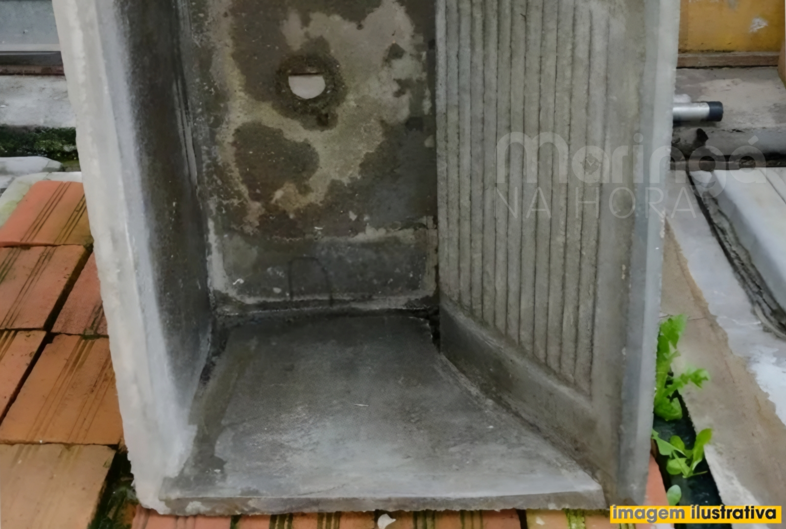 foto de Menina de 3 anos morre após tanque de concreto cair sobre ela no Paraná