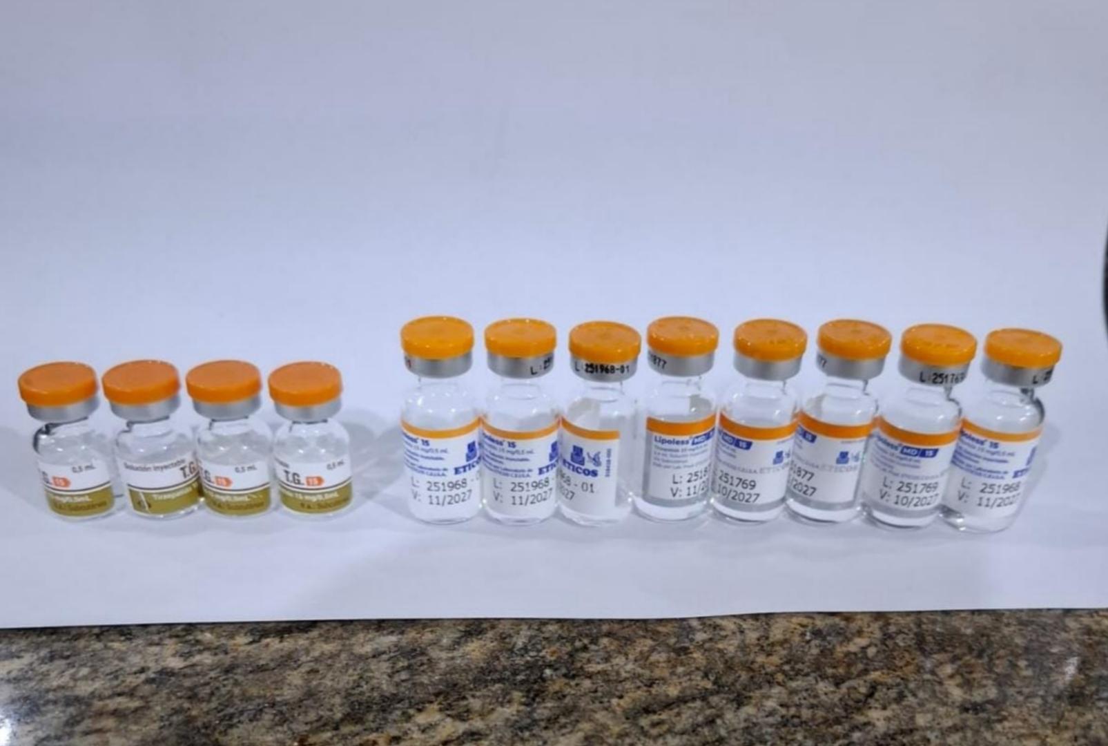 PRE apreende ampolas de tirzepatida escondidas em garrafa térmica em rodovia do Paraná