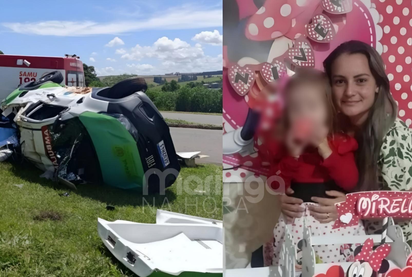 Acidente entre caminhão e ambulância mata enfermeira e paciente em rodovia do Paraná