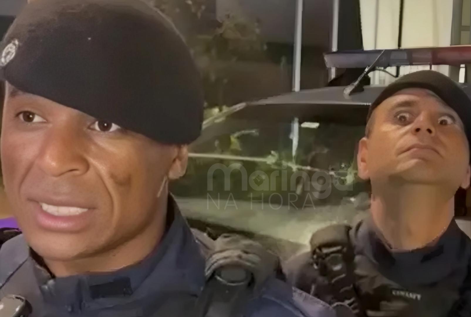 foto de Guarda chama atenção durante ação da ROMU que terminou com cinco presos no Paraná